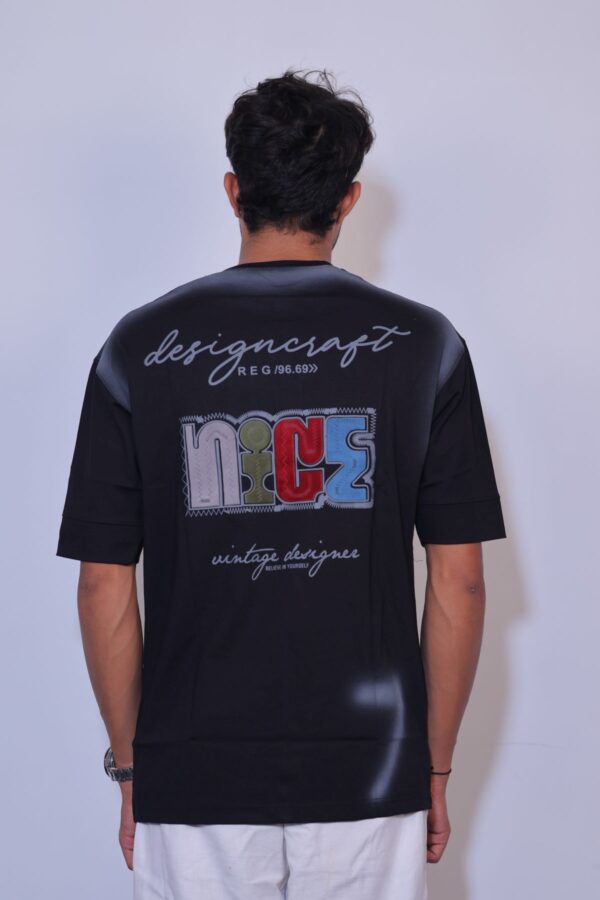 Jet Black Statement Tee