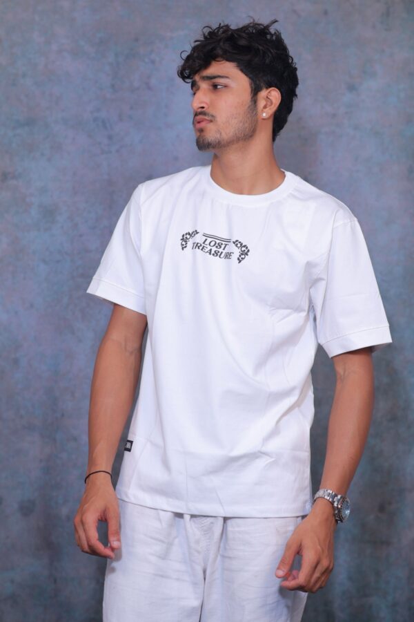 IMG_2271 Spring Dew Light down shoulder t shirt with back flowered puff