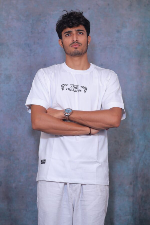 IMG_2272 Spring Dew Light down shoulder t shirt with back flowered puff